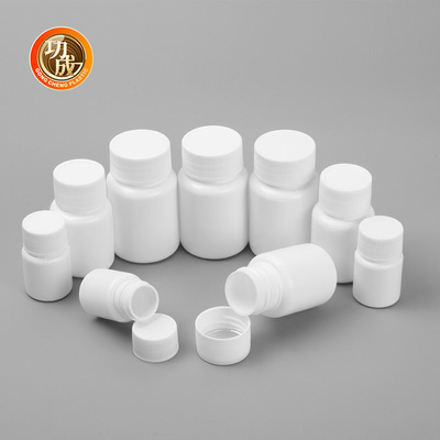 Bouteille en plastique d'emballage de capsule de vitamine de HDPE de bouteille de pilule de PE vide