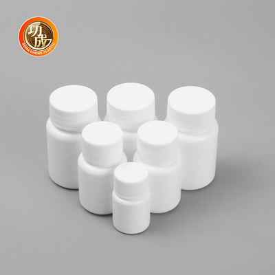 Bouteille pharmaceutique vide de médecine de prescription de bouche large de bouteille de pillule de PE