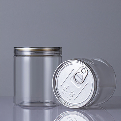 Boîte à biscuits claire 1500ml Honey Food Packaging de sucrerie d'ANIMAL FAMILIER