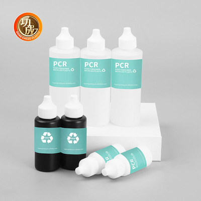 OEM Bouteille de lotion de pressage en plastique personnalisée Emballage de bouteille Pcr vide