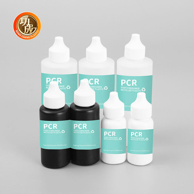 Bouteille de gouttelette de liquide Pcr personnalisée de forme ronde pour vernis à ongles