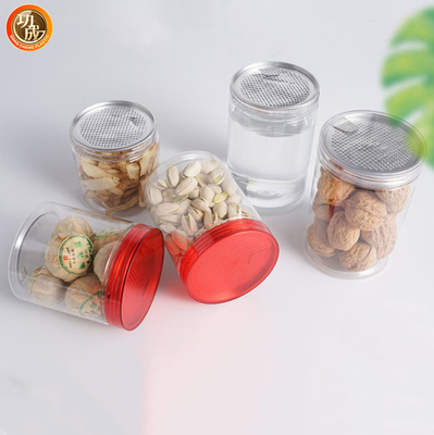 Emballage en plastique alimentaire Pot de biscuits en PET 1200 ml Léger