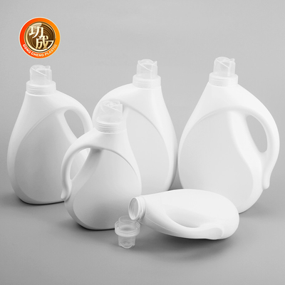Bouteille de détergent pour les vêtements en PE à formule concentrée avec capuchon à l'épreuve des enfants