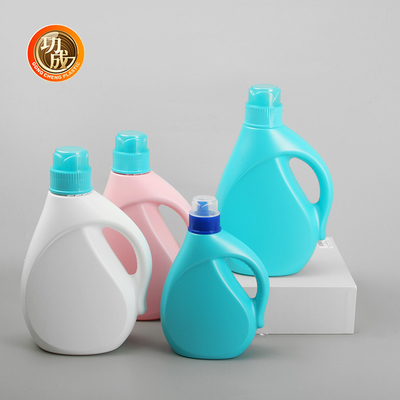 Bouteille polyvalente de détergent bleu pour les vêtements Bouteille de liquide de lavage rechargeable