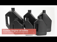 PCR 1L Bouteille d'huile de carburant pour moteur à essence avec capot à vis