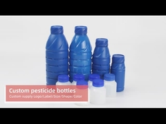 L'emballage de pesticides de PE met la bouteille en bouteille chimique en plastique de 100ml 200ml 500ml 1000ml