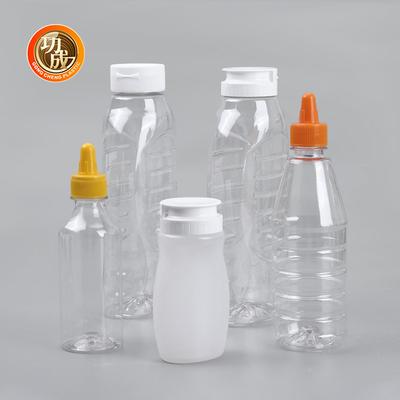 Bouteille de Flip Top Plastic Squeeze Sauce pour le sirop 250ml 500ml