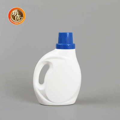 Bouteille détersive liquide blanche vide de la bouteille 1000ml 1500ml 3000ml de détergent de blanchisserie de HDPE