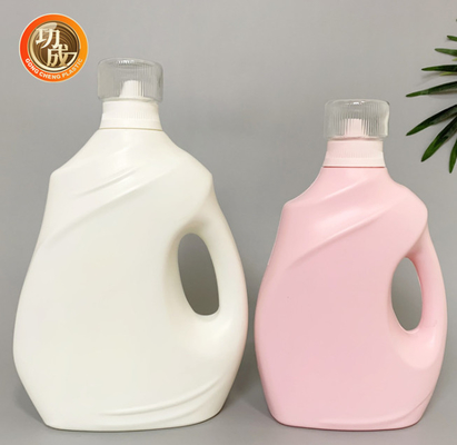 Bouteille vide en plastique de PE pour le détergent liquide 5L fait sur commande