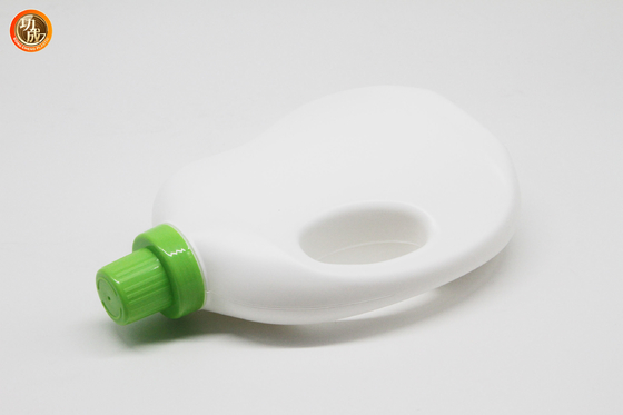 Logo fait sur commande détersif liquide de taille de conteneurs de bouteille du HDPE 1L vide