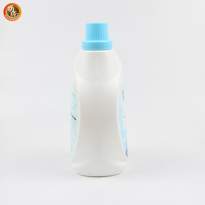 Bouteilles en plastique détersives liquides de blanchisserie de HDPE avec le gallon de mesure 3000ml du chapeau 1