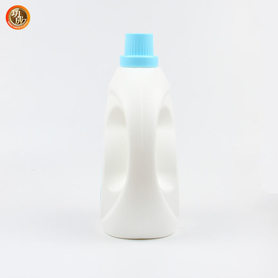 Bouteilles en plastique détersives liquides de blanchisserie de HDPE avec le gallon de mesure 3000ml du chapeau 1