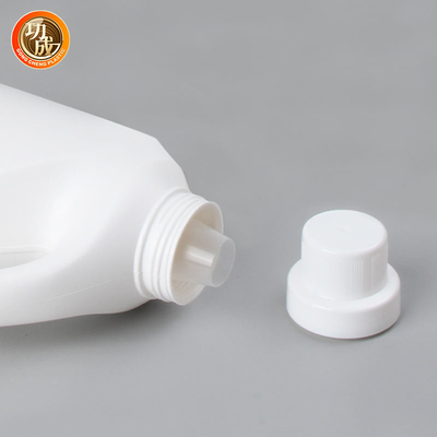 Bouteille vide 2000ml 3000ml 5000ml de détergent de blanchisserie de HDPE