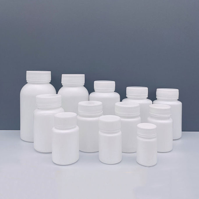 bouteille de médecine de HDPE de 80ml 100ml 150ml avec le conteneur en plastique vide de capsule de couvercle à visser