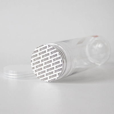 Pots en plastique transparents de sucrerie de la boîte à biscuits 450ml 500ml de sucrerie d'ANIMAL FAMILIER avec des couvercles