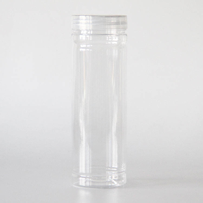 Pots en plastique transparents de sucrerie de la boîte à biscuits 450ml 500ml de sucrerie d'ANIMAL FAMILIER avec des couvercles