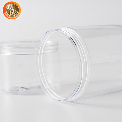 catégorie comestible d'animal familier de 100ml 200ml 300ml de boîte à biscuits claire vide de sucrerie