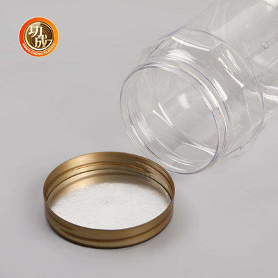 Pot rond en plastique d'aliment pour animaux familiers de la bouteille 87mm de confiture de bouche large vide