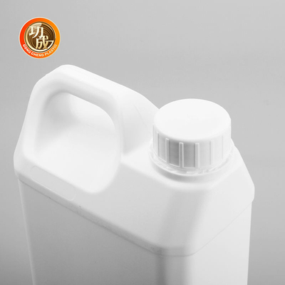 Le condiment en plastique vide de HDPE met la bouteille en bouteille chimique en plastique de stockage avec le couvercle à visser