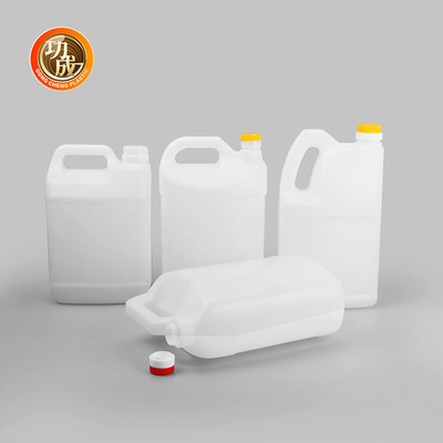 Bouteille d'huile d'arachide de catégorie comestible de bouteille d'huile de friture de plastique de HDPE de rectangle