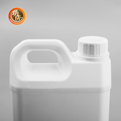 Bouteille d'eau en plastique chimique épaissie vide de PE avec la poignée