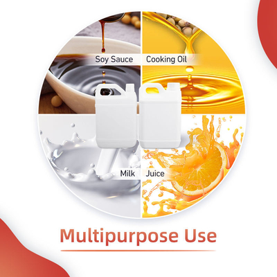 Bouteille en plastique épaissie de PE pour la sauce de soja 1600ml 2000ml 4300ml 5000ml 6000ml