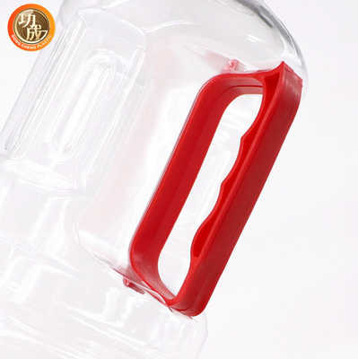 Le condiment en plastique fait sur commande met la bouteille en bouteille transparente de sauce de soja d'ANIMAL FAMILIER de 800ml 900ml