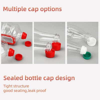 Le condiment en plastique de preuve de fuite met des bouteilles en bouteille d'ANIMAL FAMILIER de l'huile 760ml de table