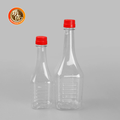 Le condiment en plastique d'ANIMAL FAMILIER transparent met 380ml en bouteille Olive Oil Container de plastique