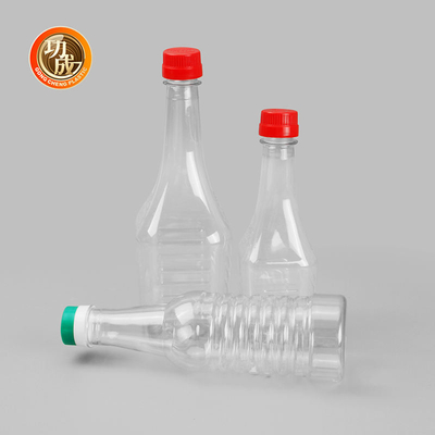 Cou en plastique de catégorie comestible de conteneur de bouteille d'huile de friture de l'ANIMAL FAMILIER 760ml long