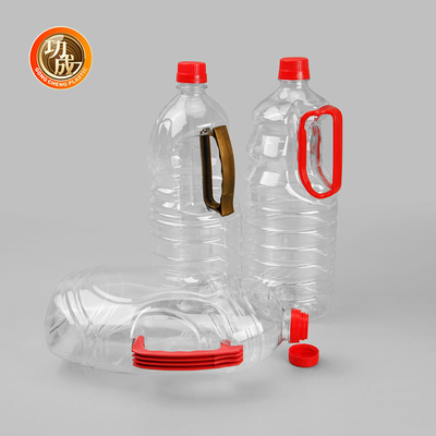 le condiment en plastique de 380ml 500ml 760ml met la bouteille en bouteille vide d'huile de table de place