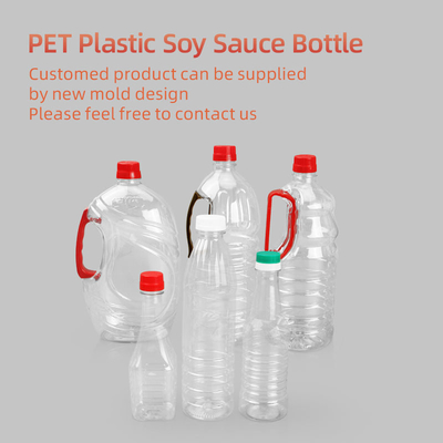 le condiment en plastique de 380ml 500ml 760ml met la bouteille en bouteille vide d'huile de table de place
