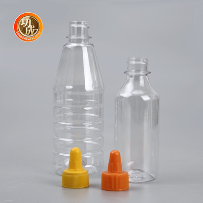 La fuite rendent la bouteille en plastique résistante de compression de ketchup de tomate d'ANIMAL FAMILIER de bouteille de sauce à compression