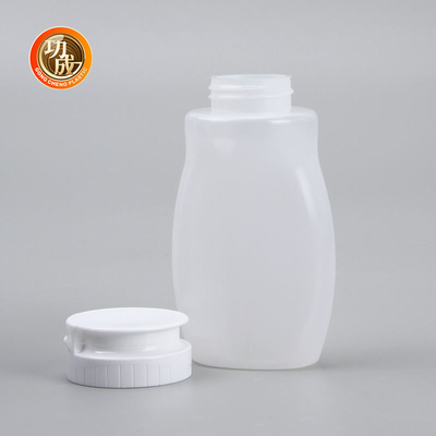 230ml 250ml 500ml 1000ml bouteille en plastique de compression de sauce pour le ketchup de sauce de BBQ de tomate d'huile
