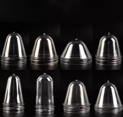 Préformation transparente faite sur commande d'ANIMAL FAMILIER pour des bouteilles d'eau 1 litre