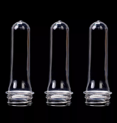 Préformation transparente faite sur commande d'ANIMAL FAMILIER pour des bouteilles d'eau 1 litre