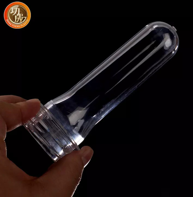 Préformation transparente faite sur commande d'ANIMAL FAMILIER pour des bouteilles d'eau 1 litre