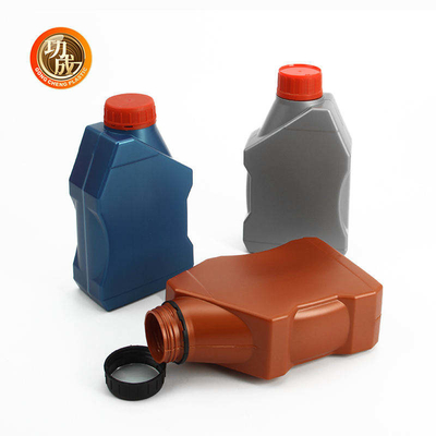 Conteneur vide d'huile de moteur de couvercle à visser de la bouteille 1000ml d'huile à moteur de PE