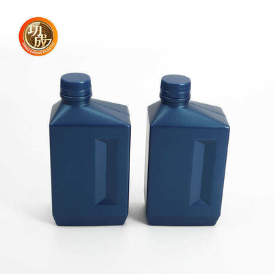 Conteneurs vides d'huile d'huile à moteur de HDPE extérieur lisse de la boîte métallique 500Ml