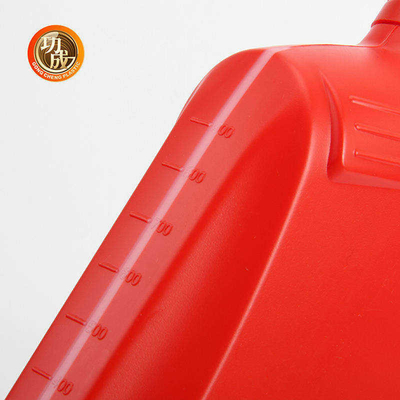 Bouteille faite sur commande de lubrifiant d'essence de plastique de PE de bouteille d'huile à moteur de label