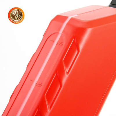Bouteille bleue rouge de carburant d'essence de bouteille vide d'huile à moteur de HDPE