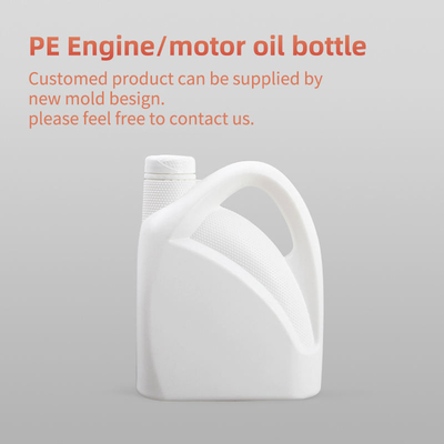 bouteilles d'huile de moteur de HDPE de 1500ml 2000ml avec la boîte métallique d'huile à moteur de couvercles
