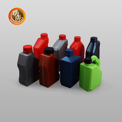 Huile à moteur portative lubrifiant la bouteille en plastique d'essence de bouteille avec le chapeau