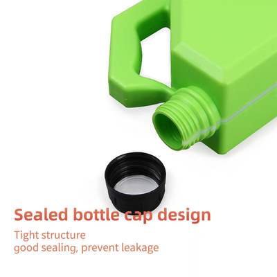 Huile à moteur portative lubrifiant la bouteille en plastique d'essence de bouteille avec le chapeau