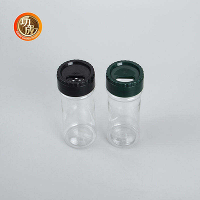 L'épice en plastique claire vide met le sel en bouteille Shaker Seasoning Jars Bulk d'ANIMAL FAMILIER de 100Ml 250Ml