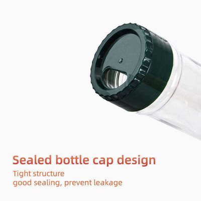 L'épice en plastique claire vide met le sel en bouteille Shaker Seasoning Jars Bulk d'ANIMAL FAMILIER de 100Ml 250Ml