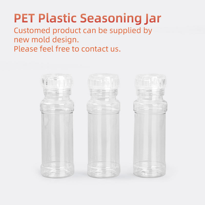 Pots d'épice d'ANIMAL FAMILIER de Shaker Plastic Spice Bottles 350ml 500ml de catégorie comestible