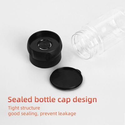bouche en plastique de vis de bouteilles de l'épice 125Ml assaisonnant Shaker With Lid