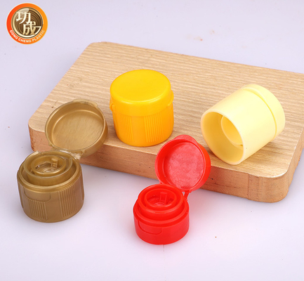 25 - en plastique 35mm capsule la sauce de soja Flip Top Screw Cap