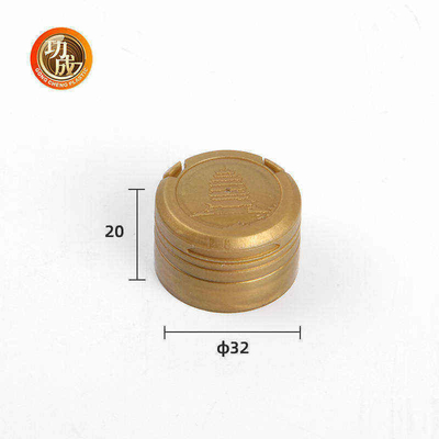 PE en plastique pp Flip Top Caps de plastique de capsule de vis faite sur commande de sauce de soja
